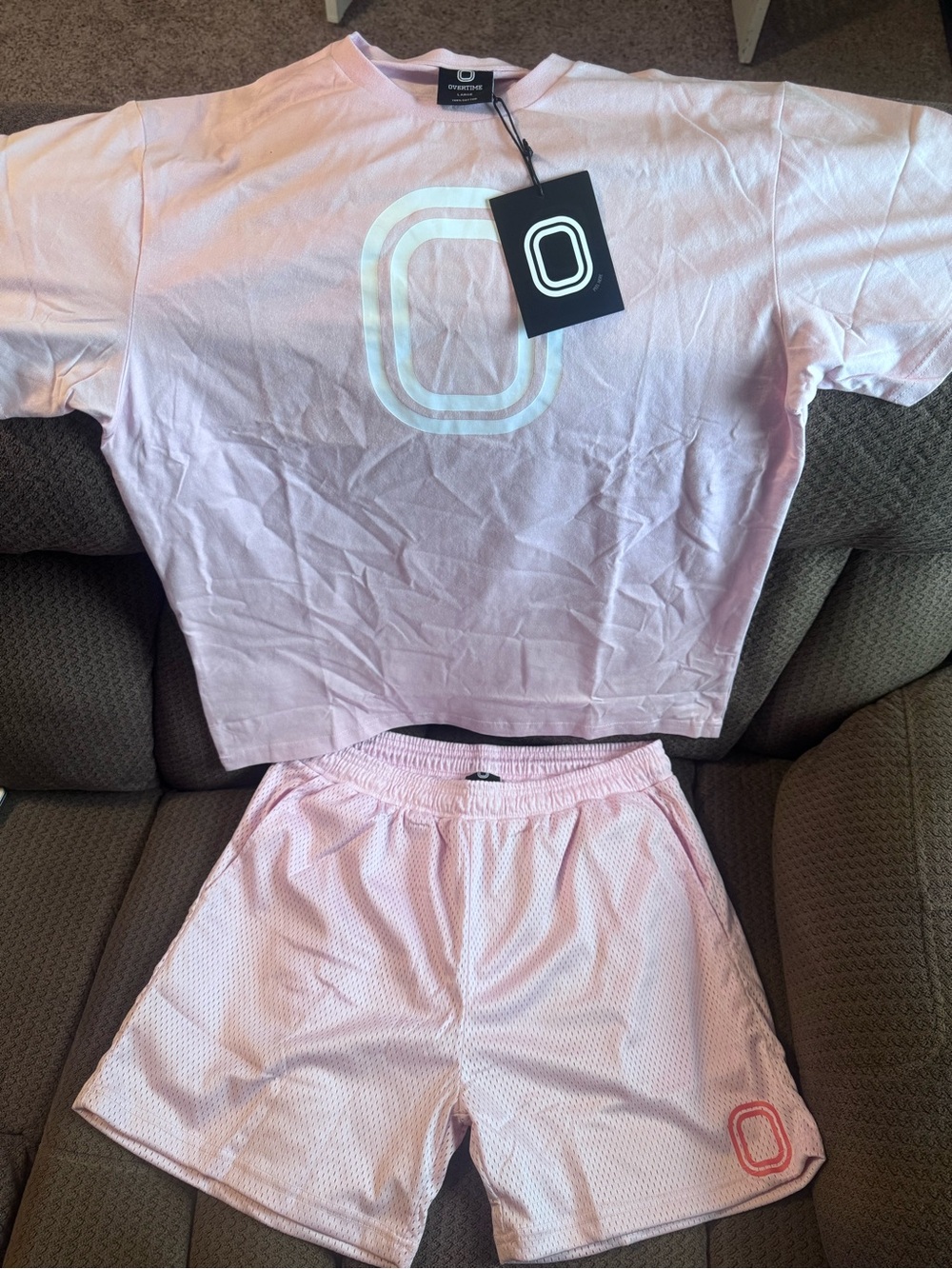 NEW W/ TAGS Overtime Shorts and Shirt Set